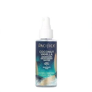 Pacifica Coconut Vanilla Underarm Deodorant Water, 4 Oz